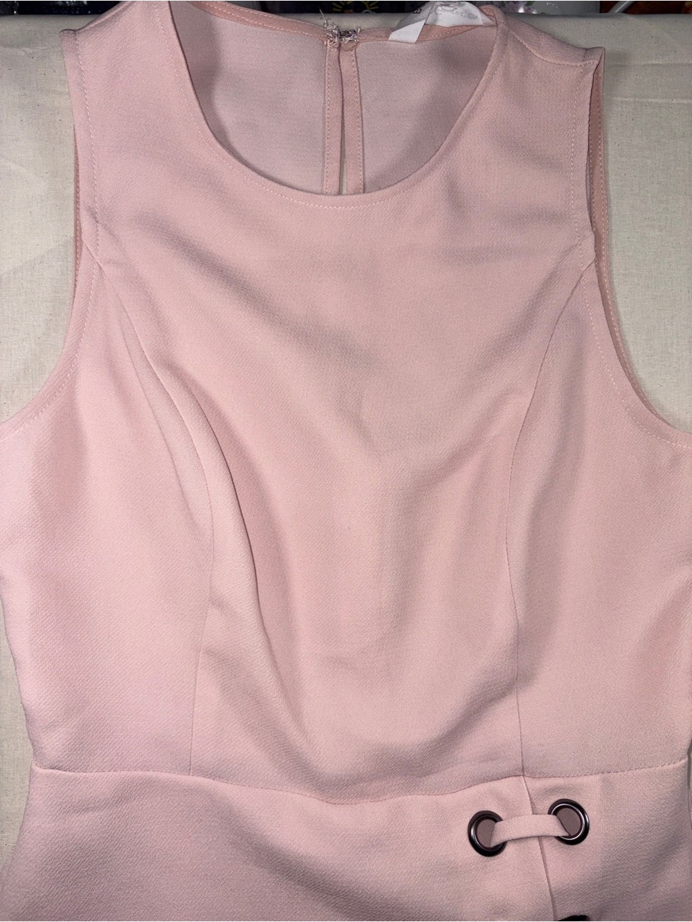 NWT Pink Lace-up Skort Romper Size 0 - Picture 7 of 11